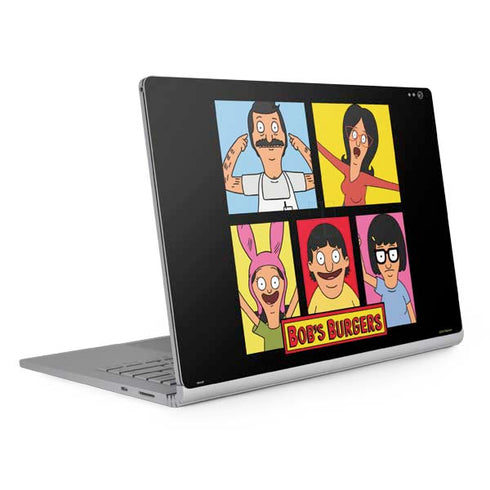 Bobs Burgers Tiles Surface Book 2 13.5in Skin
